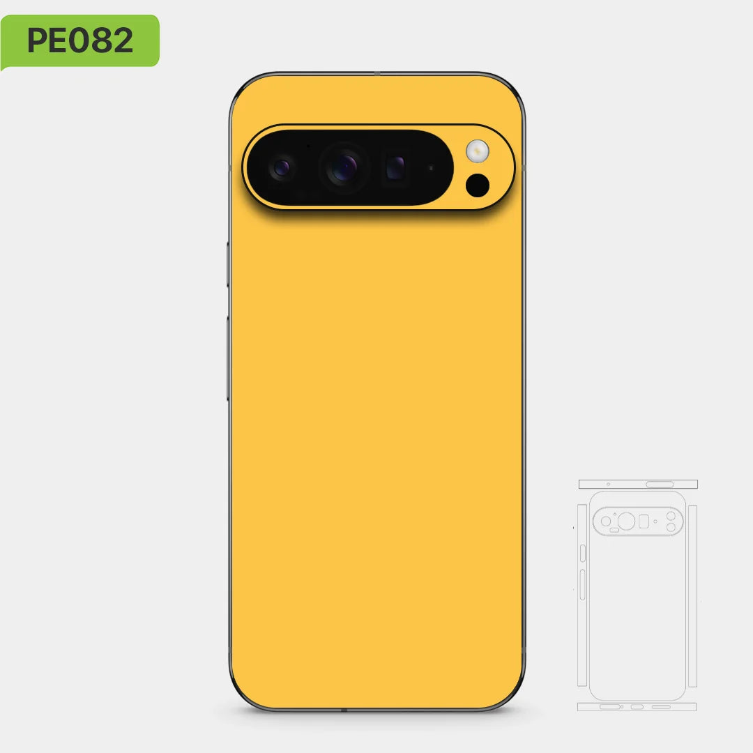 Plain Color Decal Skin for Google Pixel 10 9 8 8 Pro7A Back Screen Protector Film Cover Case Macaroon Wrap Matte Sticker