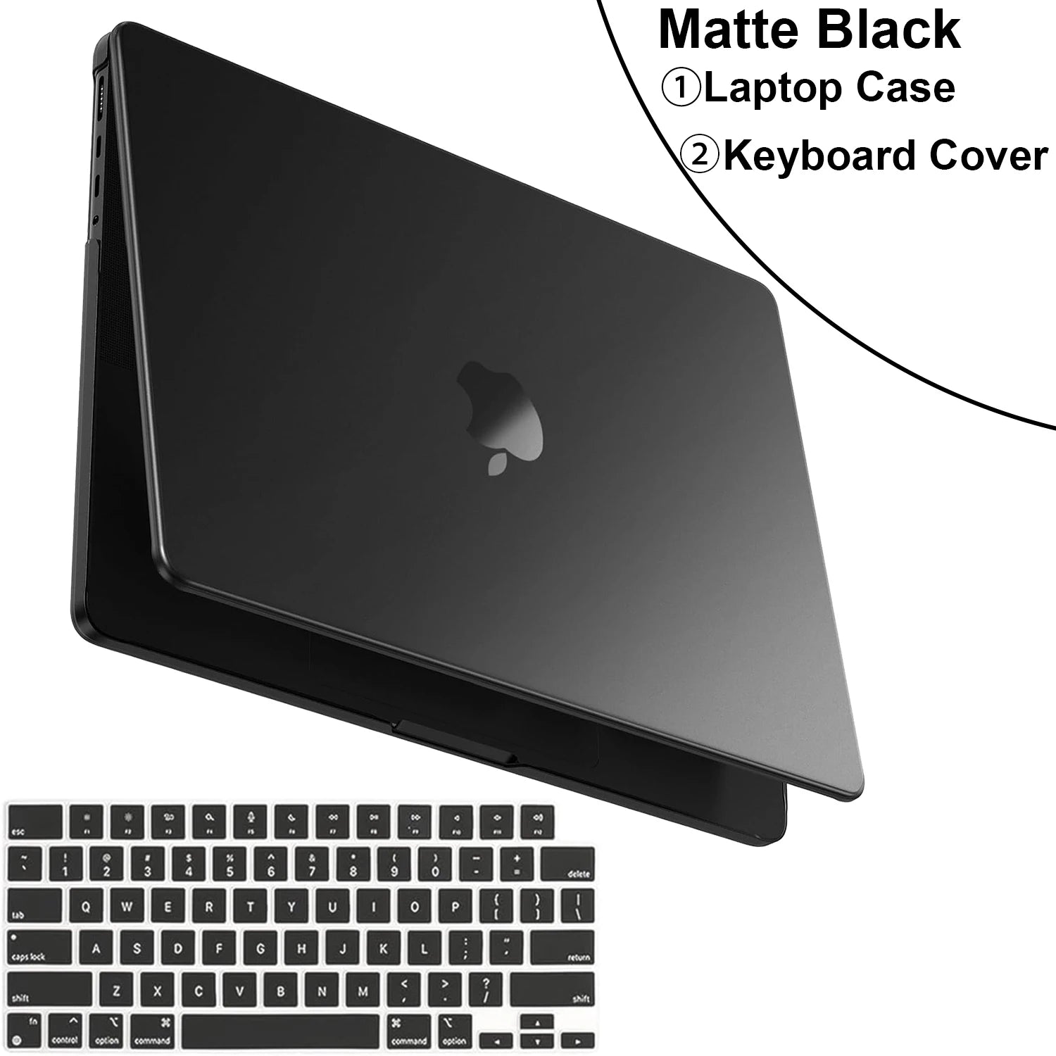 Matte Laptop Case For MacBook Air 13.6 inch Case M5 M4 M3 M2 2026-2022 Release Model A3240 A3113 A2681,For MacBook Accessories