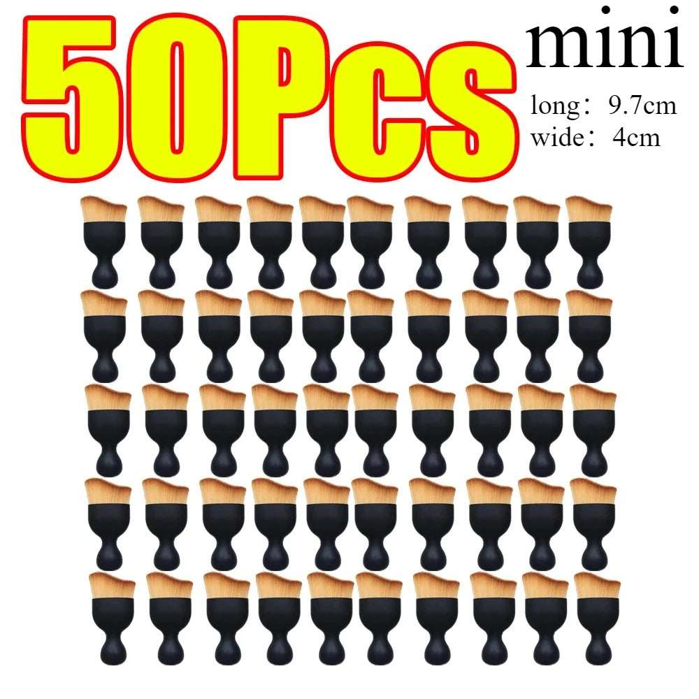 1-50Pcs Car Vent Cleaning Soft Brush Car Brush Gap Dust Removal Car Detailing Instrument Cleaning Brush for Home Cleaning
