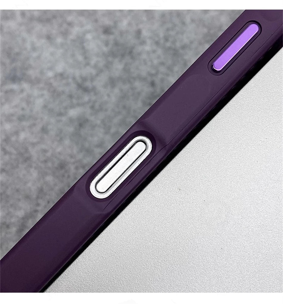 Heat Dissipation Mesh For Magsafe Magnetic Wireless Charge Case For iPhone 16 15 14 Plus 13 12 17 Pro Max Breathable Armor Cover