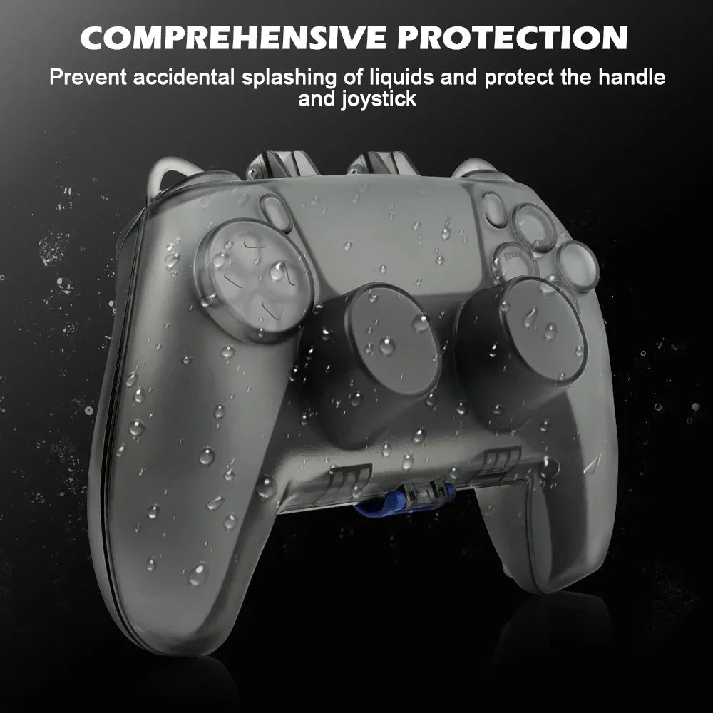 Transparent Handle Protective Storage Case for XBOX Series S/X Controller Dust-proof Cover Shell for PS5/Switch Pro Gamepad