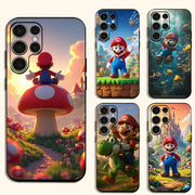 super m-mario Phone Case For Samsung Galaxy S24 S25 S23 S22 S21 Shockproof Cover
