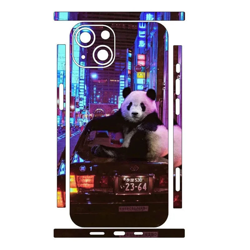 2Pcs Stickers for Iphone 17 Pro Max Iphone 15 Full Cover Stickers Back Film for iphone 15 Pro Max 14 13 12 Skin Stickers