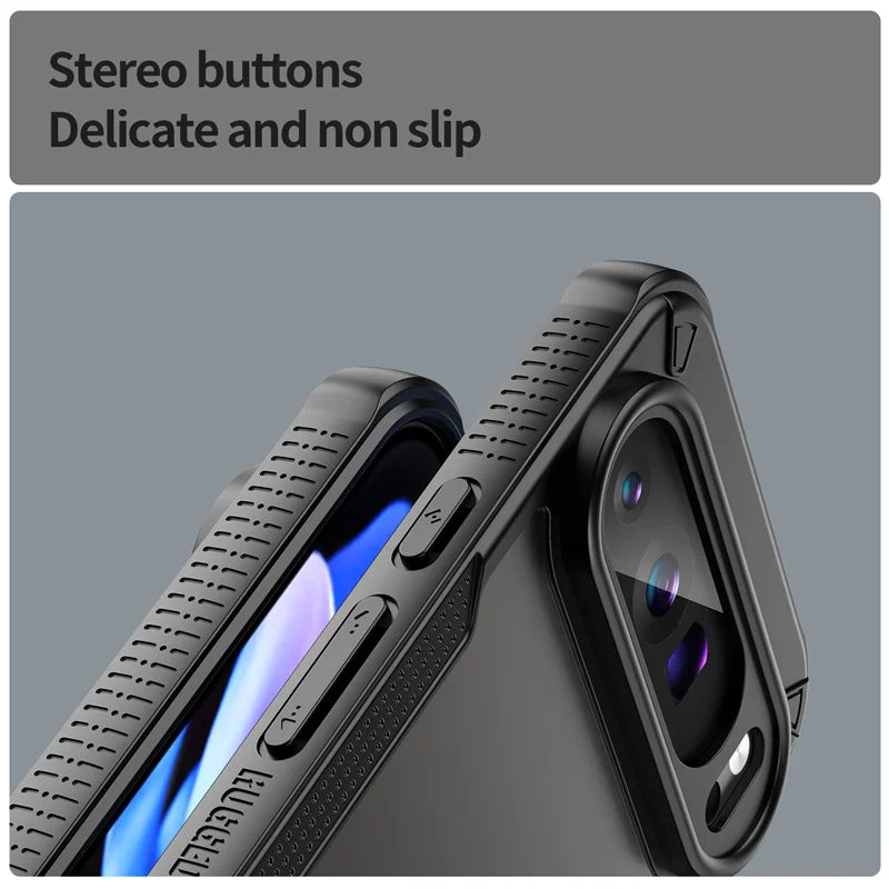 Hybrid Rugged Protective Cover For Google Pixel 10 9 Pro XL 8 Pro 9A 8A Case Shockproof Coque Fundas Capa