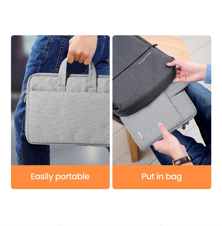 UGREEN Laptop Bag For Macbook Pro Air 13.9 14.9 Inch Sleeve Case For HP Lenovo iPad Waterproof Notebook Cover Carry Bag