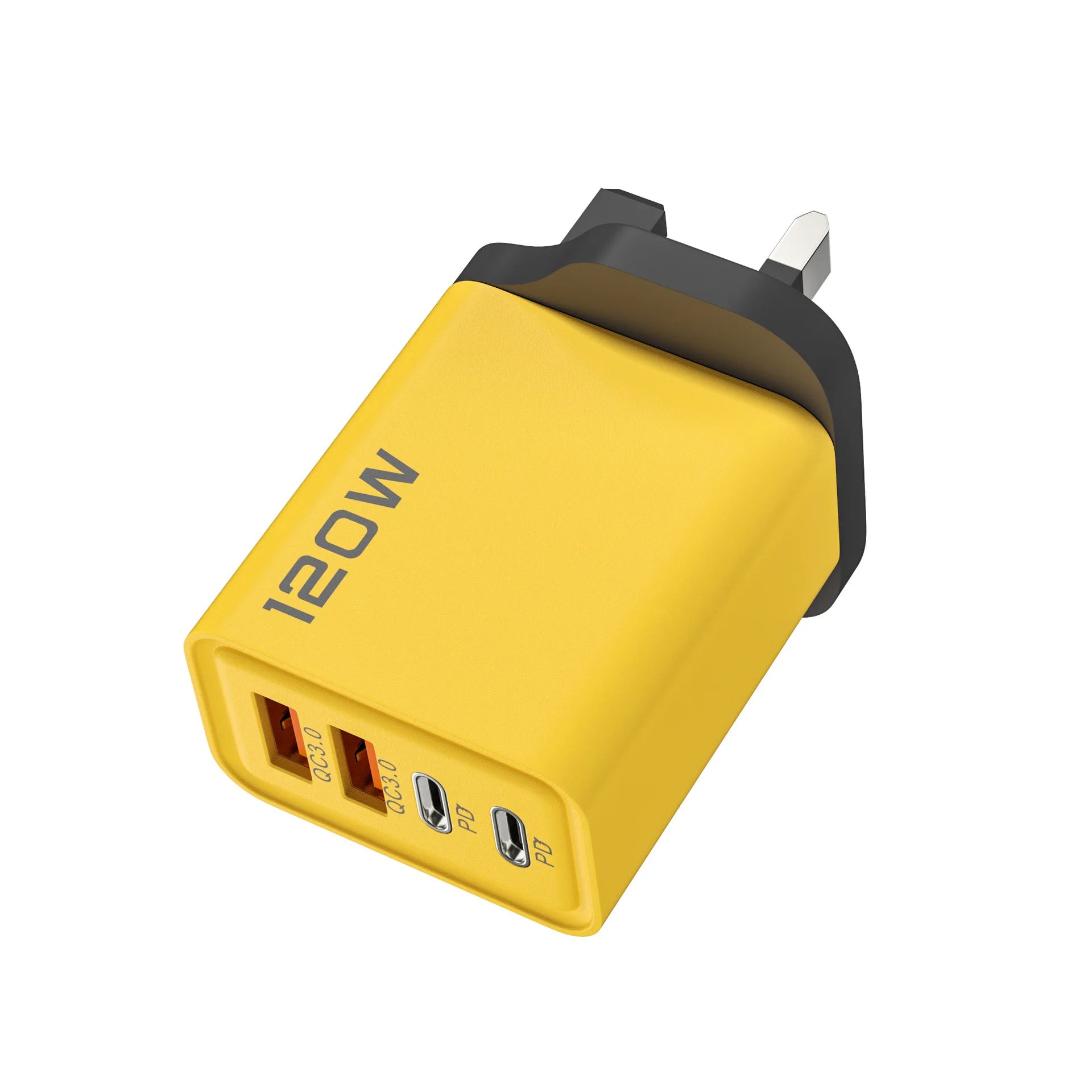 Total 120W 1/2/3 Pcs Fast Charger Type C Quick Charge 3.0 USB Charger Adapter For iPhone Samsung Xiaomi PD Fast Charging Plug