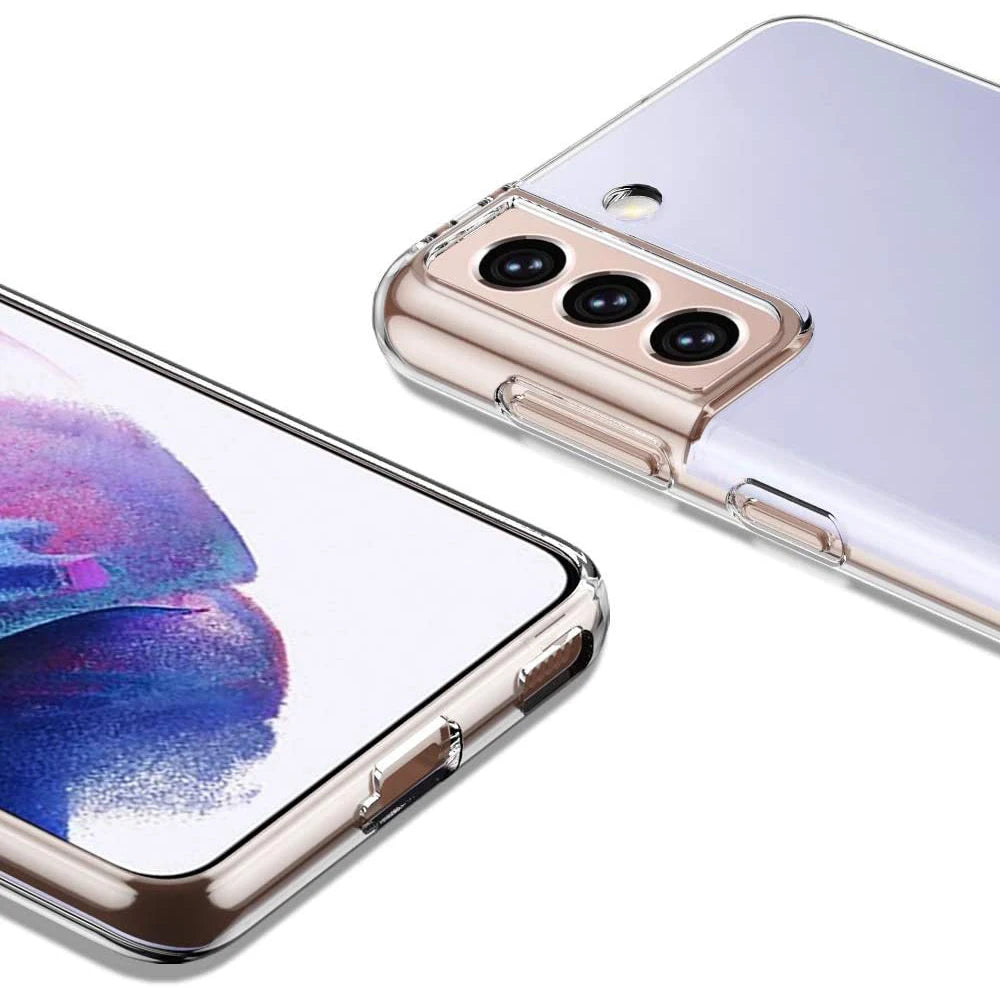Transparent Case For Samsung Galaxy S22 S23 S21 Ultra S20 FE Plus A55 A16 A36 S25 A56 A26 A52 A54 A57 5G S24 Silicone Cover