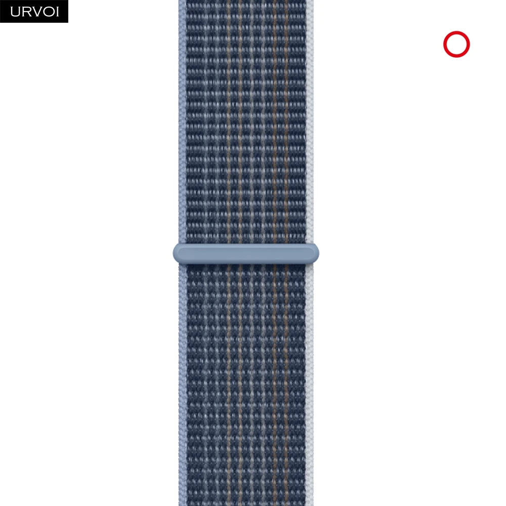 URVOI Sport Loop for Apple Watch Ultra 4 3 2 Series 12 11 10 9 SE3 Nylon Strap for iWatch Sport Band Hook&Loop Fastener 46 49mm