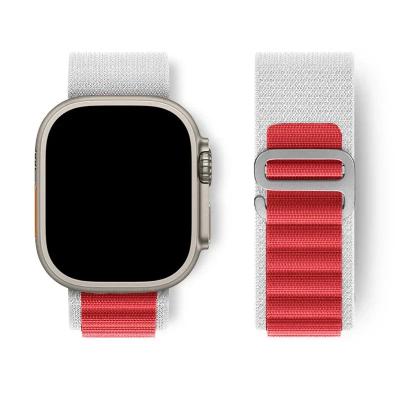 Alpine Loop for Apple Watch Ultra 2 Band 44mm 45mm 49mm 40mm 41mm 42mm nylon Trail bracelet correa Series 10 9 8 7 6 5 se Strap