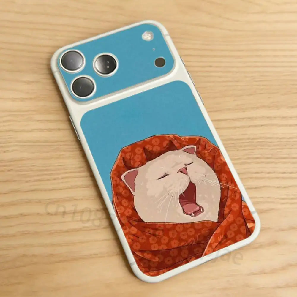 Cute pet illustrations For iPhone 17 pro Max/17 pro Full Cover Decal Skin Wrap Colorful Rear Protective Sticker Film
