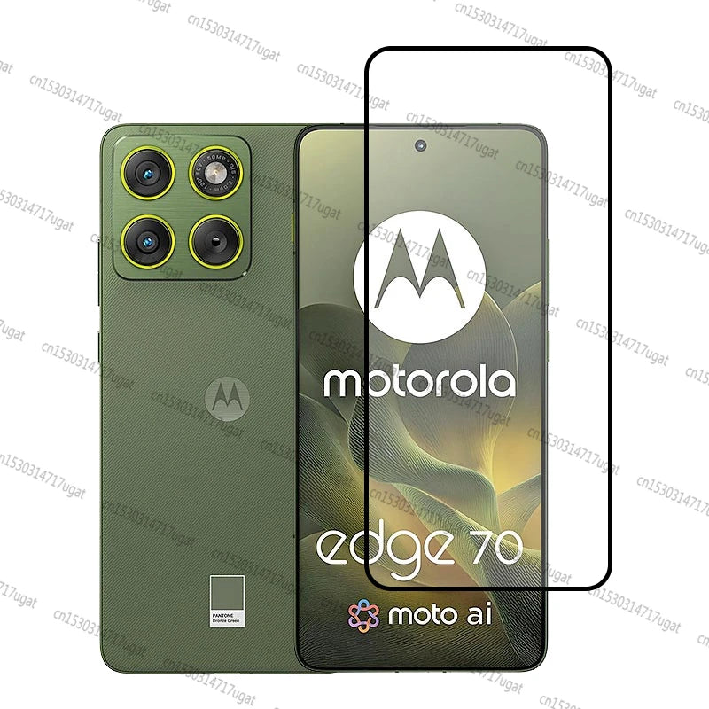 Full Cover Tempered Glass For Motorola Edge 70 Screen Protector Camera Lens Film For Moto Edge 70 Glass For Moto Edge 70 Glass