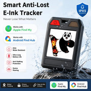 Original Color E-Ink Smart Keychain DIY Support Find My Find Hub Display Anti-Lost Locator Tracker