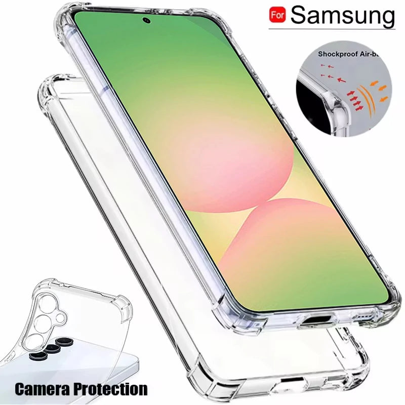 Shockproof Case For Samsung Galaxy A57 A56 A55 A37 A54 A17 A36 A26 A16 5G A15 A35 A25 A34 A14 A24 A33 A53 A13 A32 A52 A12 Cover