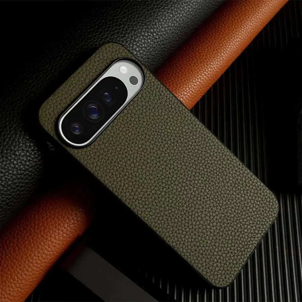 Luxury Pixel 10 Pro Case Business Cowhide Leather Phone Cases For Google pixel9pro 7A 8pro Full Protection Shockproof Back Cover
