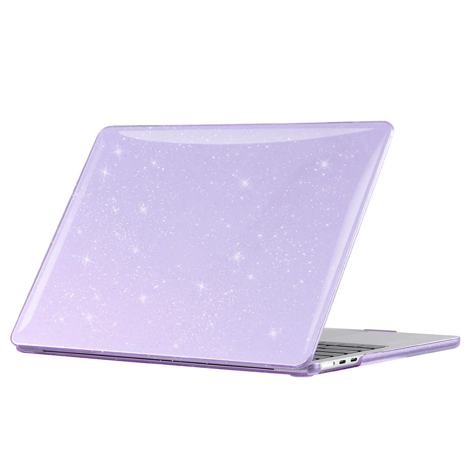 EooCoo Case for MacBook Air 13 inch M4 2025 2024-2022 Release M3 M2 A3240 A3113 A2681 for Mac Air 13.6 inch Glitter Hard Shell