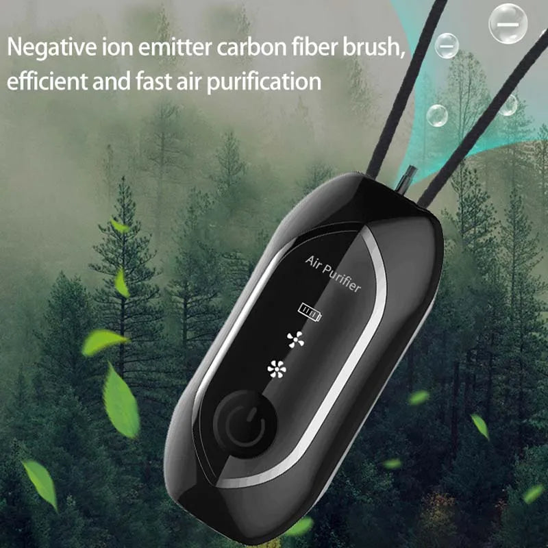 Manufacturer Wholesale Negative Mini Wearable Necklace Air Purifier Kids Necklace Portable Air Purifier
