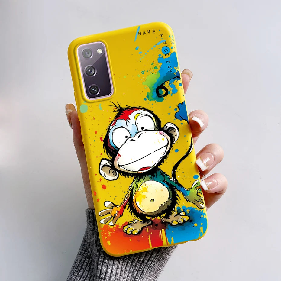 Case For Samsung Galaxy S20 FE Cover Candy Soft Silicone Phone Back Fundas For Samsung S20 Plus GalaxyS20 Ultra S20FE S 20 Cases