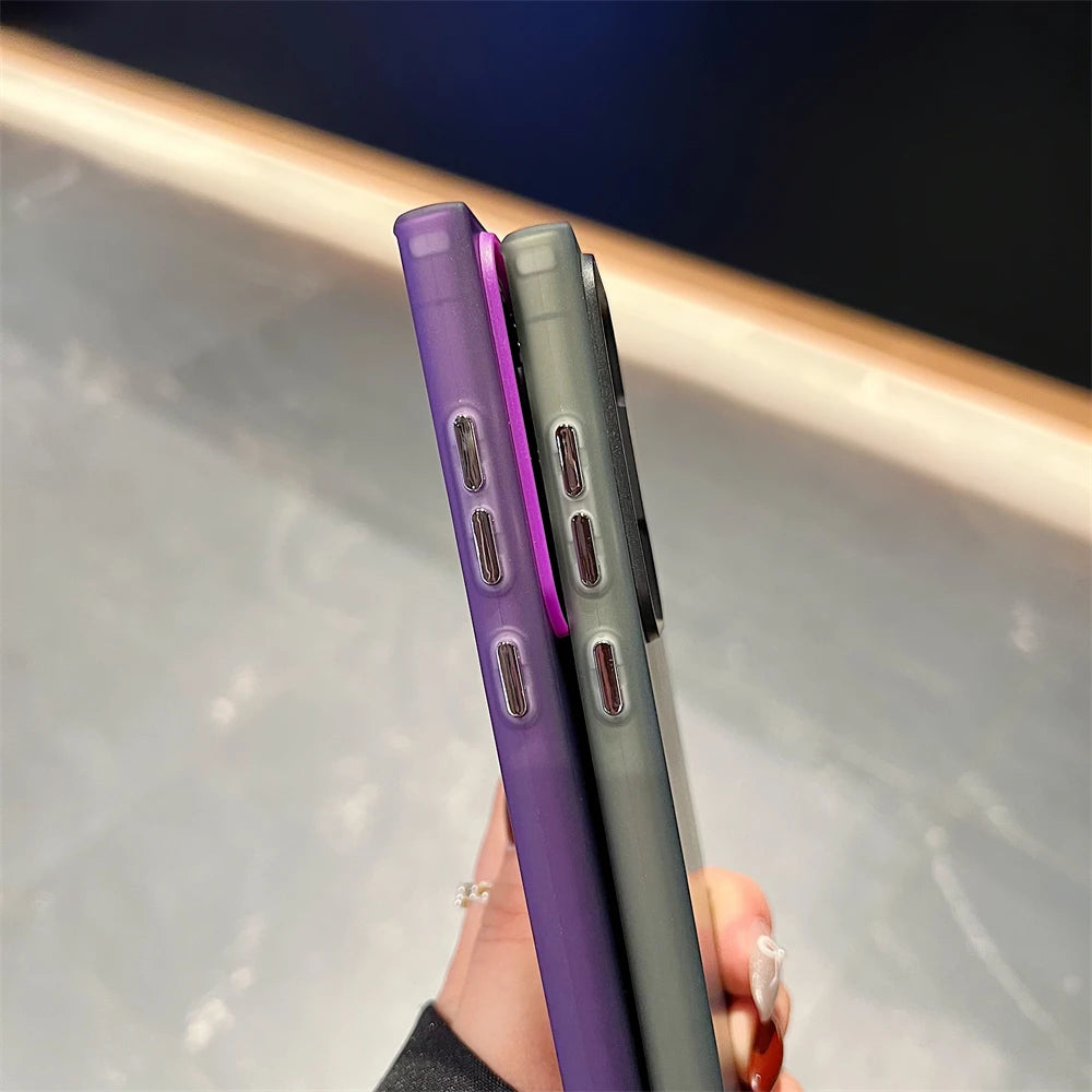 Matte Laser Case Samsung Galaxy S26 S25 S24 Ultra S23 S22 S21 Plus S20 FE Note 20 A54 A34 A14 A73 A53 A52 A71 Shockproof Cover