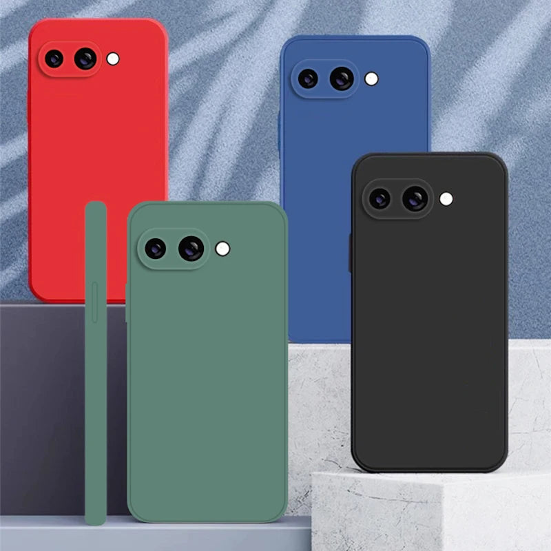For Google Pixel 10a Case Google Pixel 10a Cover Soft Liquid Silicone Bumper Protective Phone Cases On Pixel 10 Pro XL Funda