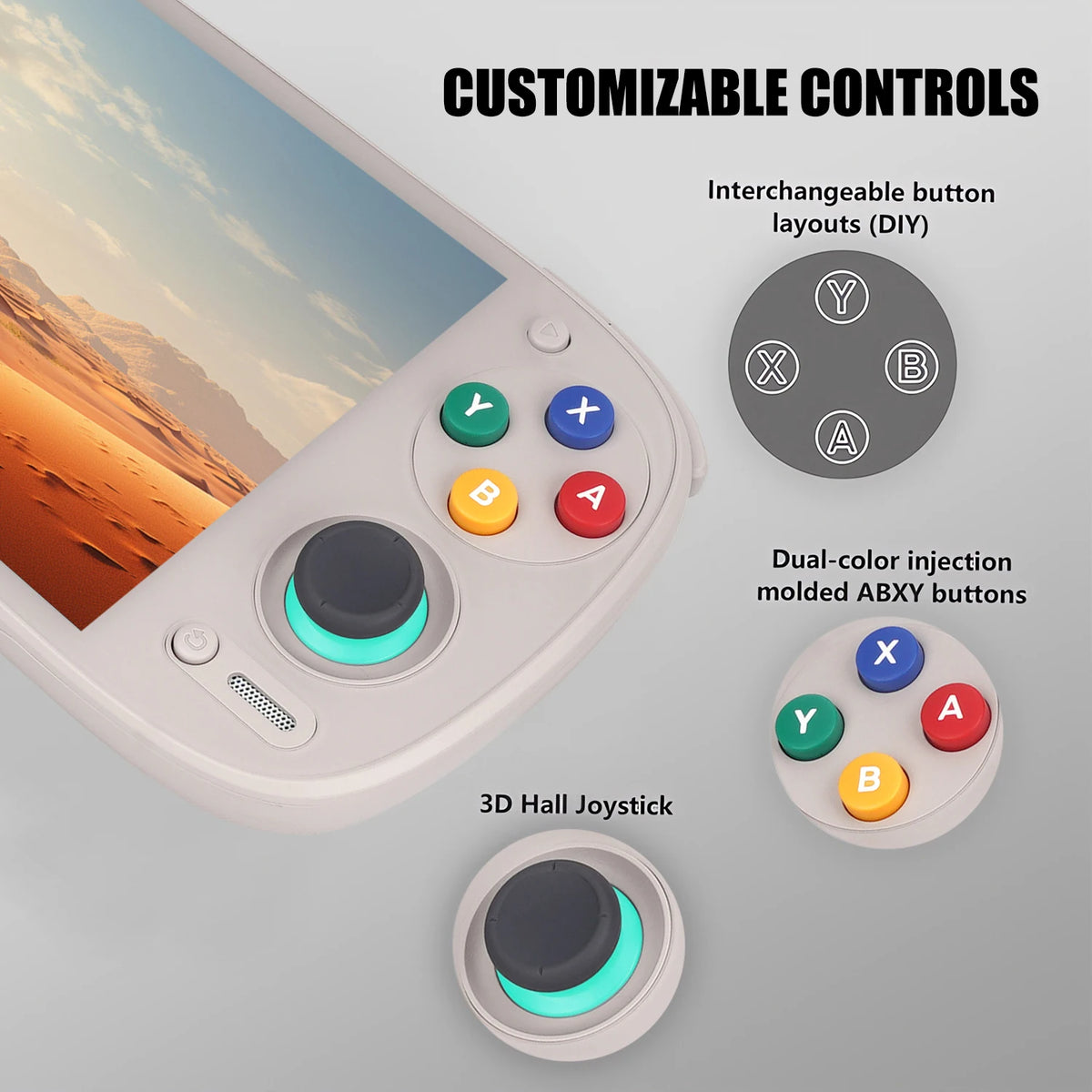 Retroid Pocket 5 SD865 Gaming Handheld 1080P OLED Screen Active Cooling System 5000mAh WiFi 6 Android 13 Portable Video Game Console