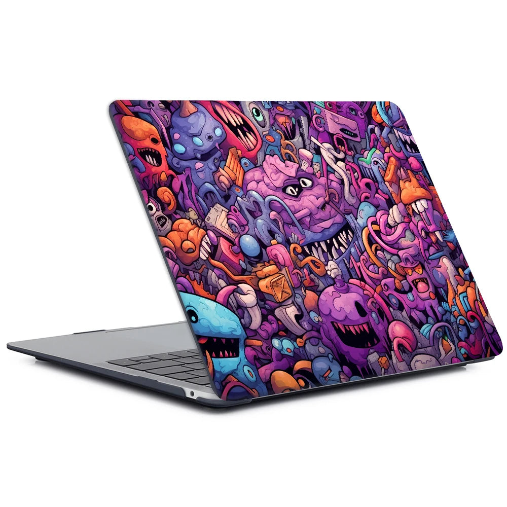 Print Laptop Case For Macbook air 13 2025 Case M2 M3 M4 Chip Model A3240 Cover for Air 15 M4 2025 A3241 M3 M2 15.3 Case