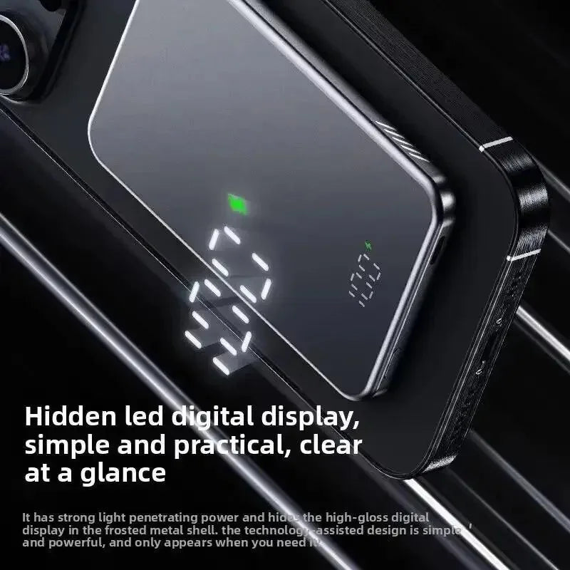 Magnetic Power Bank 20000mAh Magnetic Wireless Phone Charger External Battery PowerBanks Fast Charging For iPhone 17
