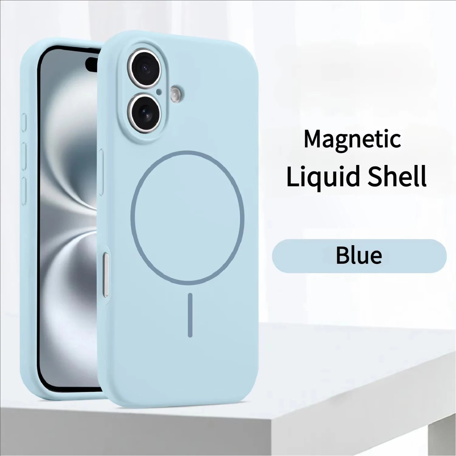 Magnetic Original Liquid Silicone Phone Case For iPhone 15 14 16 Plus 12 13 16 17 Pro Max Funda For Magsafe Protector Soft Cover
