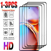1-3PCS 3D Curved Full Tempered Glass For Motorola Edge 40 Pro Protective Film ON Edge40Pro Edge Plus 2023 Screen Protector Cover