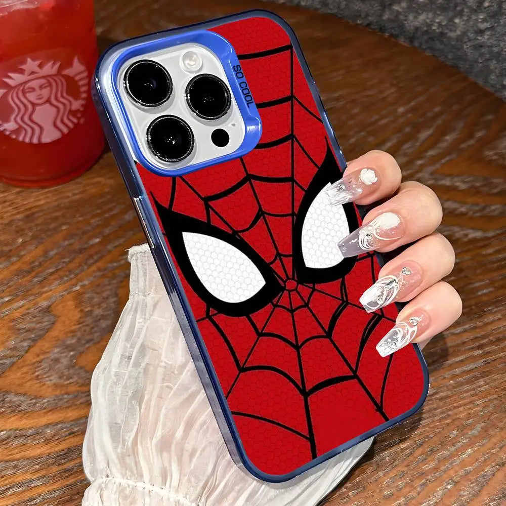 Anime Spiders-Man Phone Case for Samsung Galaxy A37 A57 A17 A07 A16 A06 A35 A55 A25 A05S A15 A56 A54 A36 A34 A24 A26 4G 5G Cover