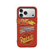 Cars L-Lightning McQueen Phone Case for iPhone 17 16 15 14 13 12 11 X XS XR Air Pro Max Plus Luxury Double-layer Back Cover