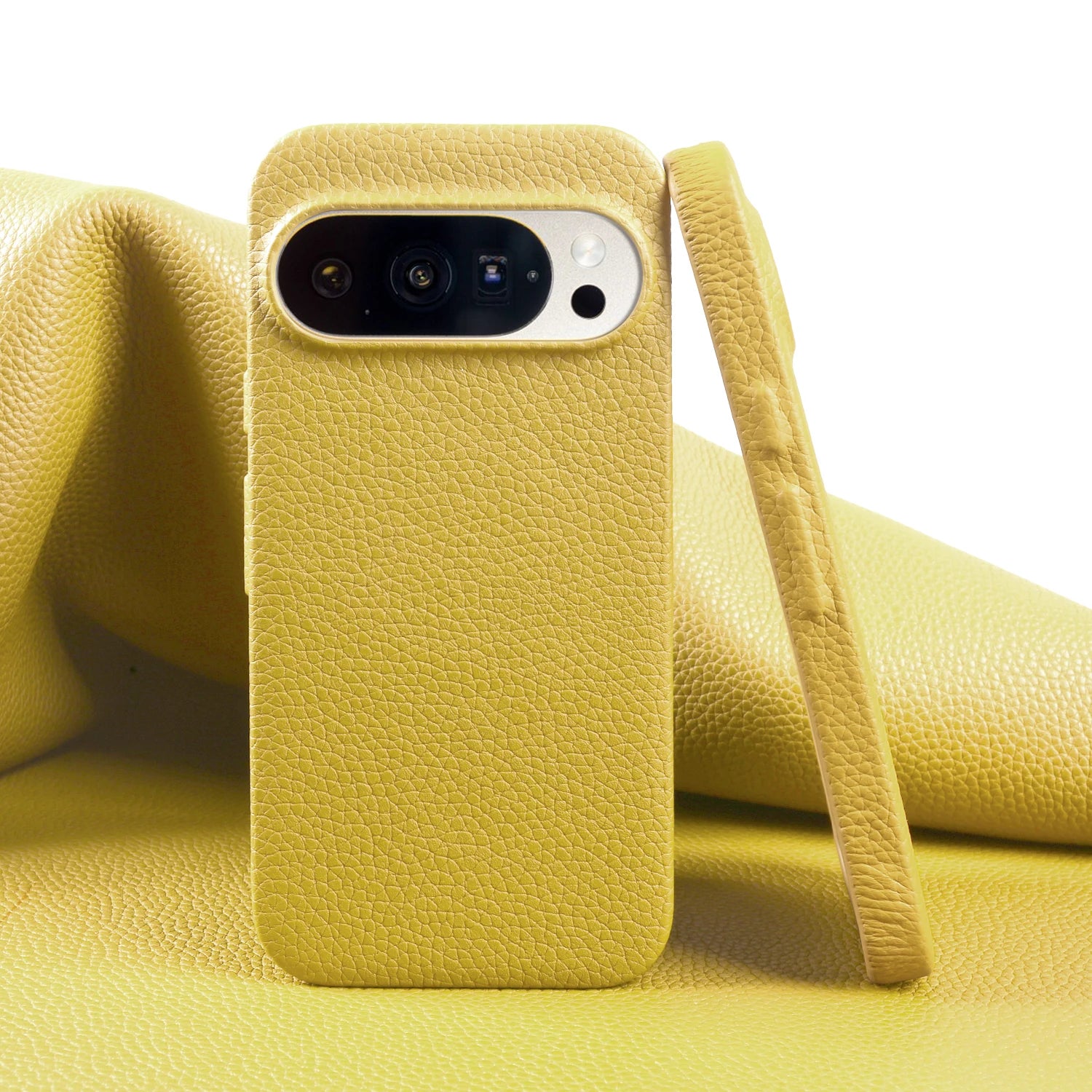 Premium Lychee Pattern Genuine Leather Case For Google Pixel 10 Pro XL Pixel10 9A 8A Pixel 7 8 9 Pro XL Back Cover Phone Case