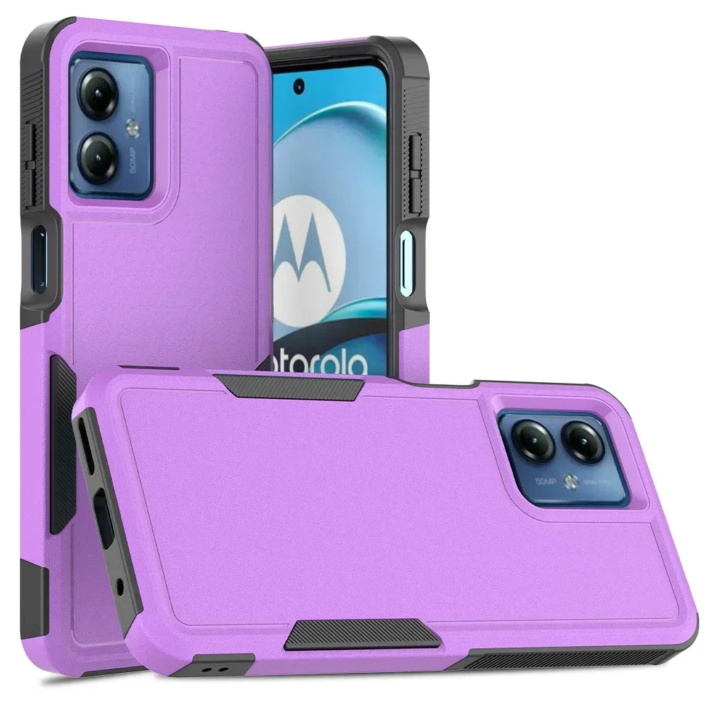 Rugged Armor Shockproof Phone Case For Motorola Moto G Stylus 5G 2025 Power 5G 2025 Play 2024 2023 PC+TPU Protection Back Cover