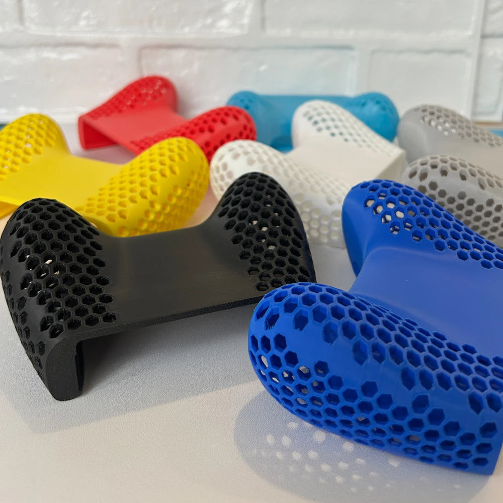 3D Printed Grip For R36S Console DIY Ergonomic Grip Handle R36 S Accessories Hollow Honeycomb Design More Comfortable Controller