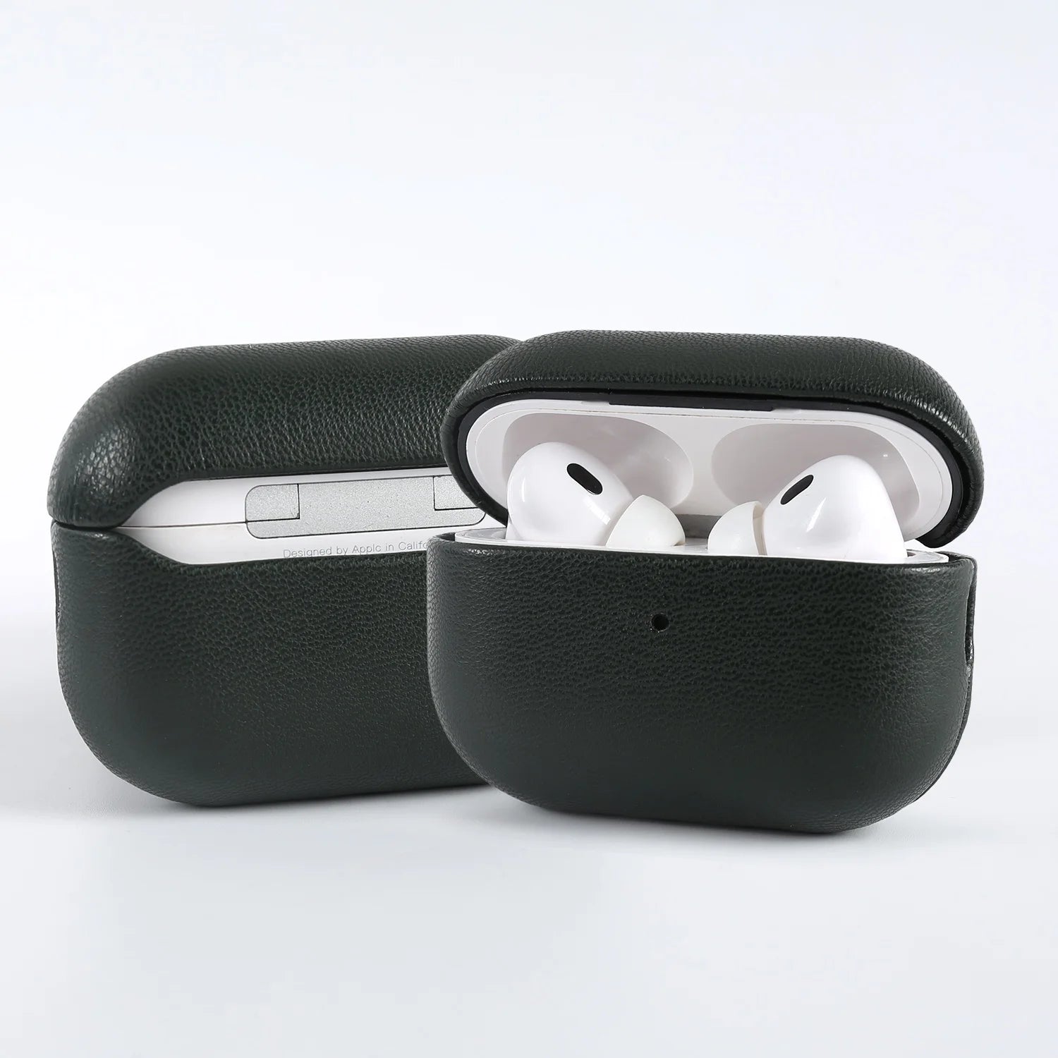 Biobased Eco-Friendly Leather Case For Airpods Pro 3 airpods4 3 Wireless Earphone Box Headphone Bluetooth Hard Protective Cover