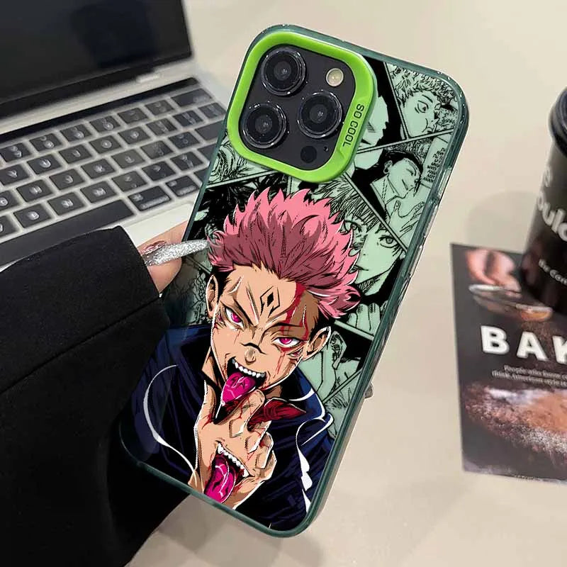 Jujutsu Kaisen Cute Cover For Apple iPhone 17 Air 16E 16 15 14 13 12 mini Pro Max Plus Colorful Phone Case