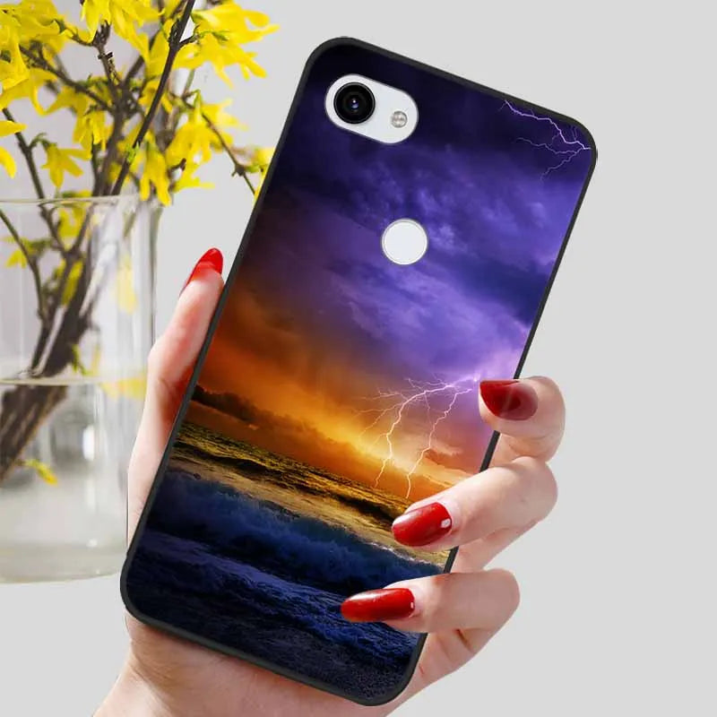 Phone Cases For Google Pixel 3a XL Case Shockproof Silicone Soft TPU Coque for Google Pixel 3 XL Pixel3 Pixel3A 3XL Bumper Cover