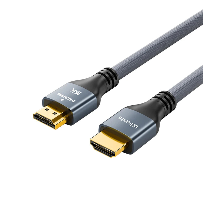 16K HDMI 2.2 Cable, 8K@120Hz HDMI Cable 10FT/3M for HDTV Box Projector PS5 Ultra High Speed Computer Cable