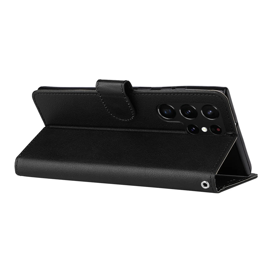 Wallet Magnetic Flip Card Stand Leather Case For Samsung Galaxy S23 Ultra S22 Plus S21 FE S20 A12 A13 A14 A34 A51 A52 A53 A54