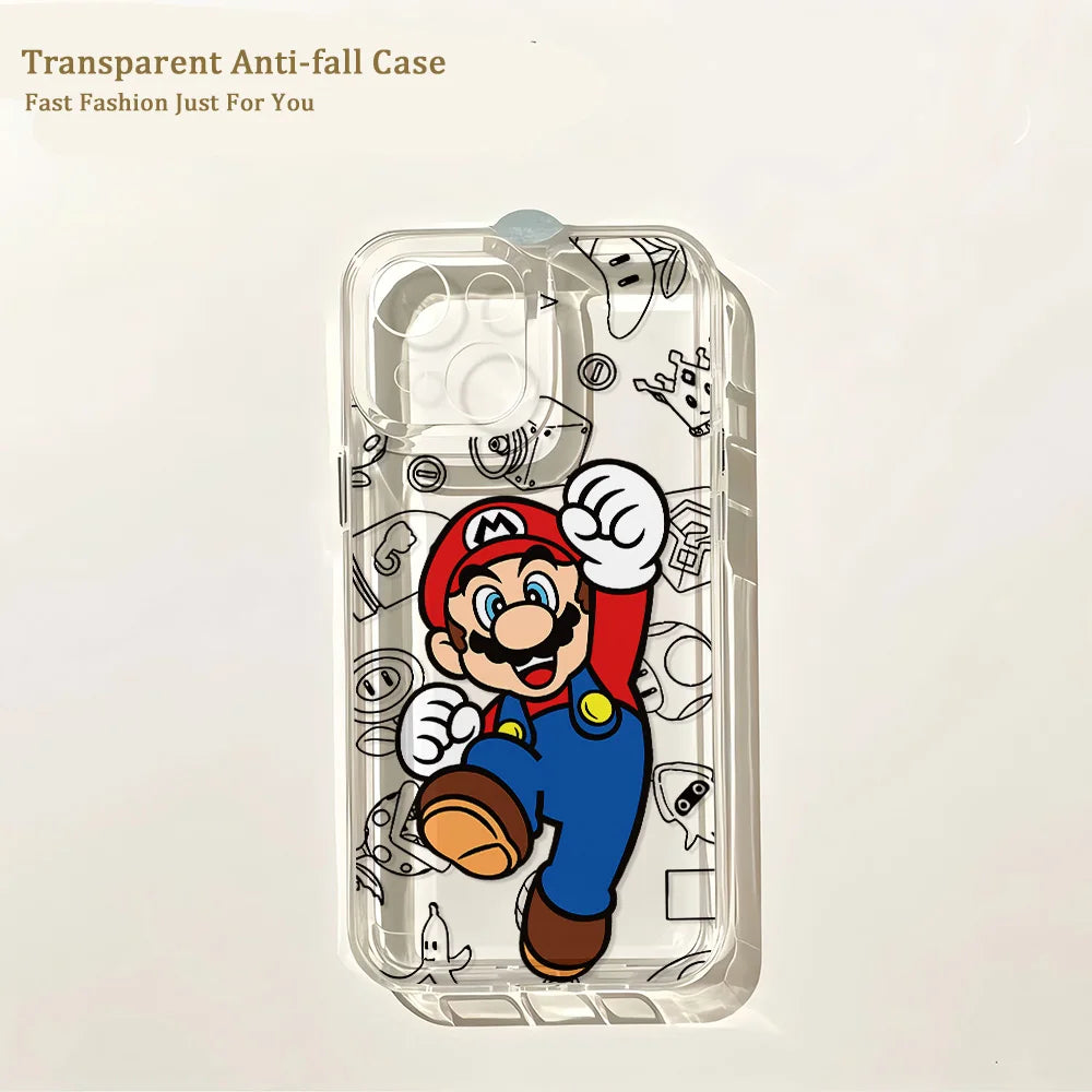 Hot Classic M-Marios Phone Case For Samsung Galaxy A37 A57 A16 A07 A17 A36 A26 A56 A55 A35 A54 A24 A14 A06 A05 A13 4G 5G
