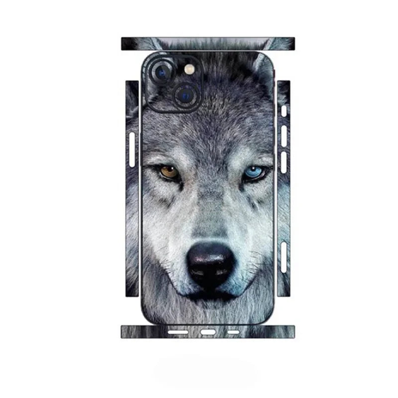 2Pcs Stickers for Iphone 17 Pro Max Iphone 15 Full Cover Stickers Back Film for iphone 15 Pro Max 14 13 12 Skin Stickers
