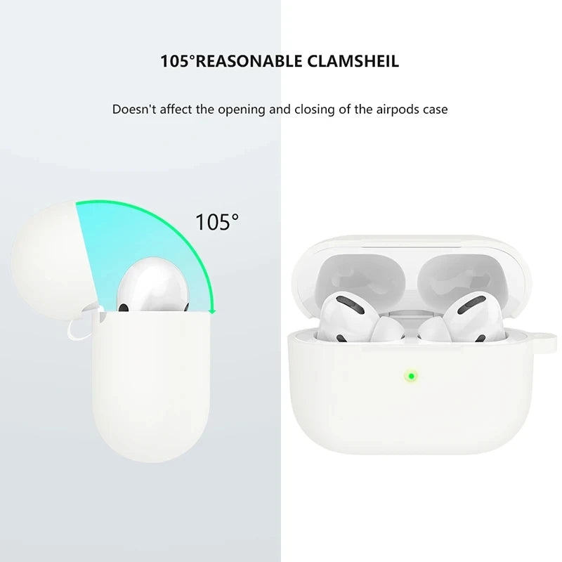 Case For Airpods Pro 3 silicone Protective Case Bluetooth Wireless Earphon Cover For Air pods Pro3/ Apple Air pods Pro 3 case