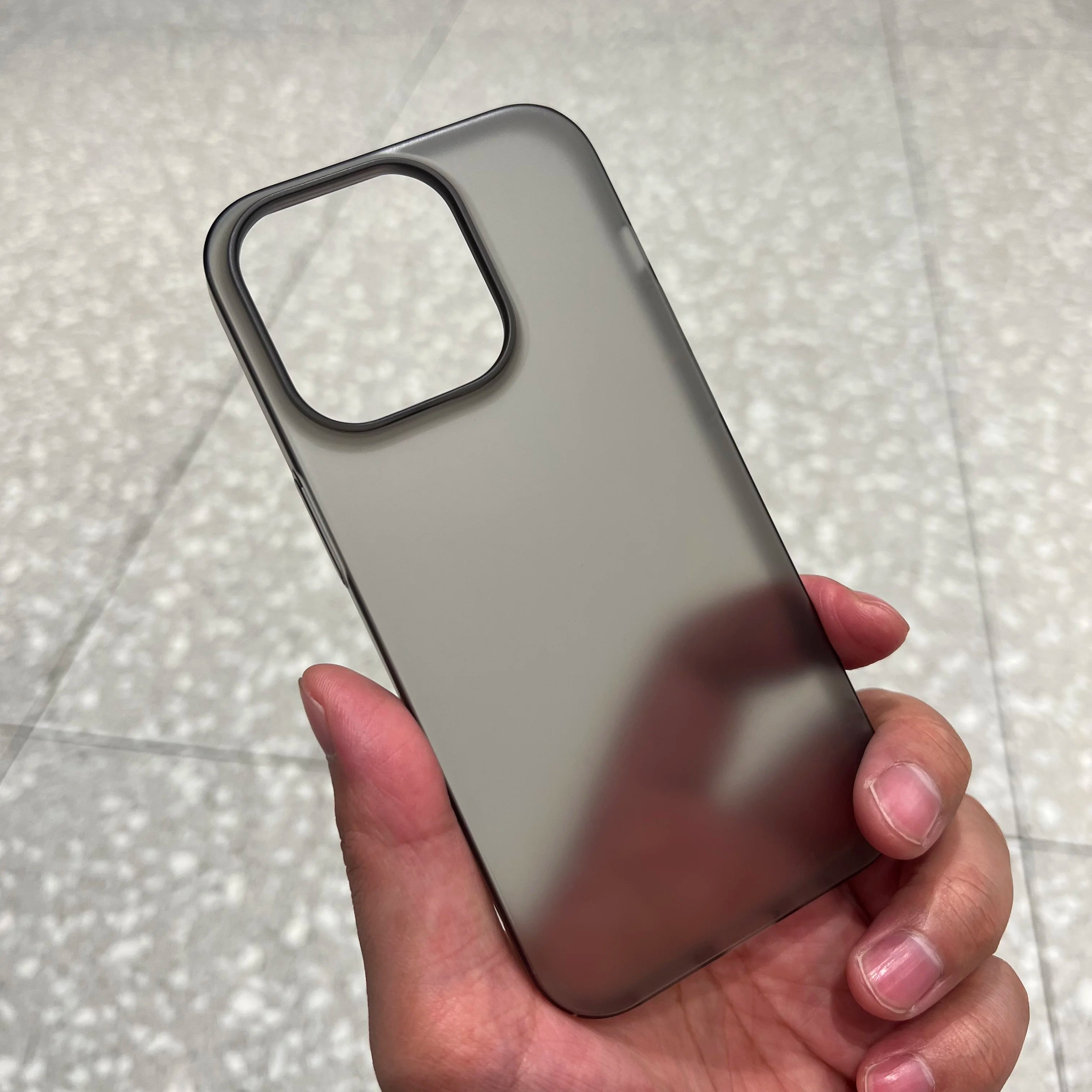 Ultra Thin Matte Translucent Case for iPhone 17 Air 16 15 14 Plus 13 12 11 Pro Max Hard Plastic Clear Silky Skin Cover Capa