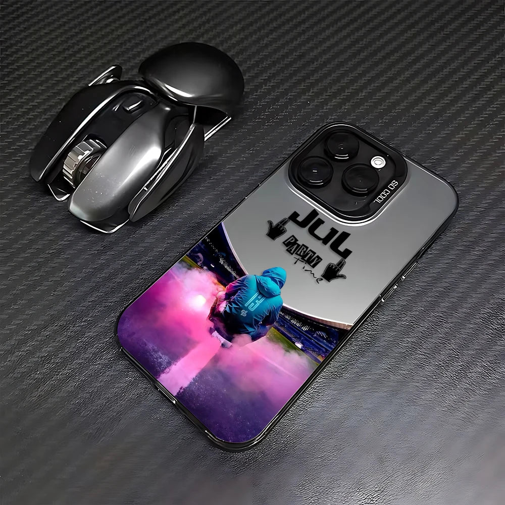 JuL C'est Pas Des Lol Rappers Phone Case For iPhone 17 16 15 14 13 12 11 mini Pro Max X XR XSMAX 8 7 Air Plus Anti Fall Matte
