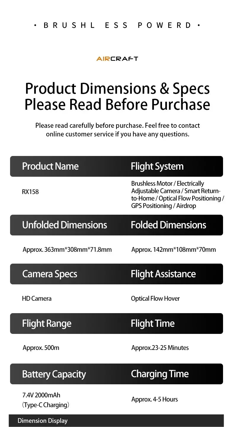 Original G500 GPS Foldable Drone Large Screen 8K Dual Optical Flow Obstacle Avoidance Long Range 5G WiFi FPV Aerial Quadcopter