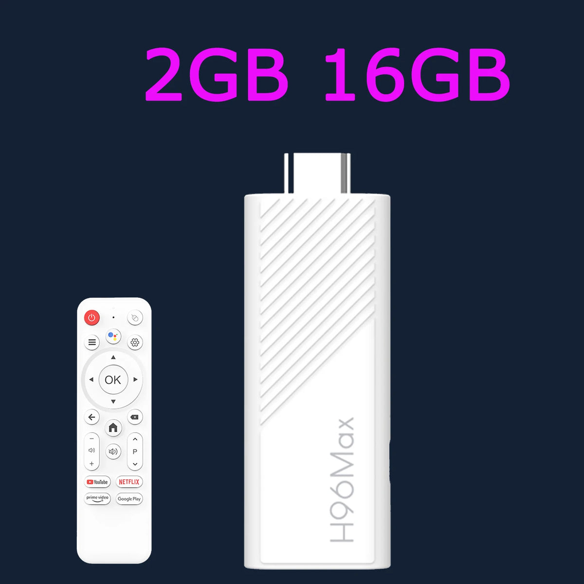 H96 MAX Allwinner H313 Quad Core Android TV Stick  4K HDR Wifi6 BT Voice Assistant Remote Control Media Player Smart TV Box