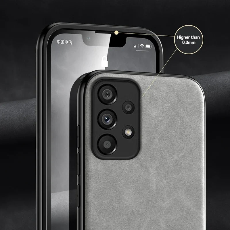 Magnetic Leather Case For Samsung Galaxy S26 S25 S24 S23 S22 S21 FE Plus A17 A54 A53 5G A52 A55 A56 A36 Cover Support Car Mount