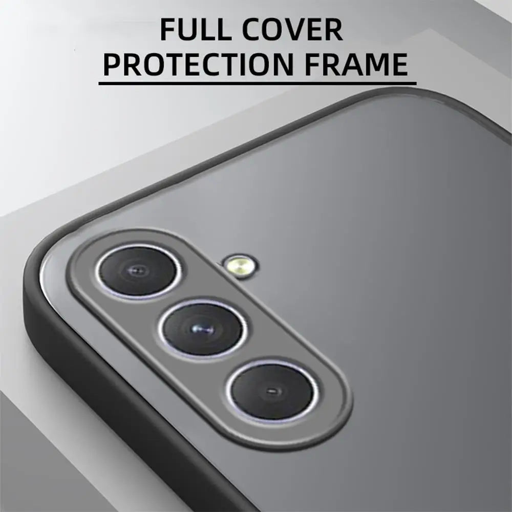 For Samsung Galaxy S26 S25 S24 S23 S22 S21 S20 S10 Fe Plus Ultra S10E Note10 Note20 Plus Ultra Cover Matte Bumper New Armor Case