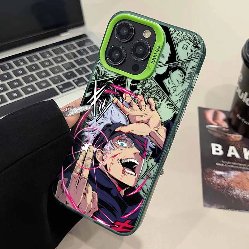 Jujutsu Kaisen Cute Cover For Apple iPhone 17 Air 16E 16 15 14 13 12 mini Pro Max Plus Colorful Phone Case