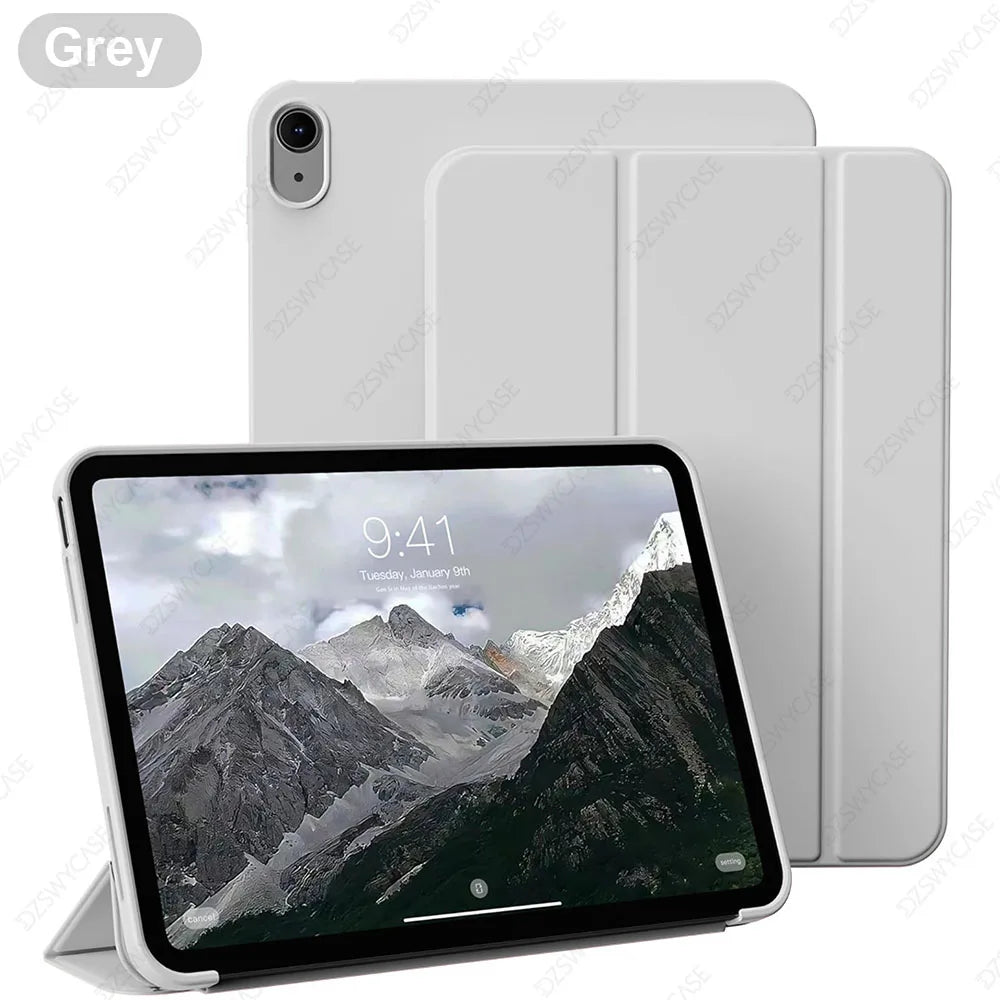 Case for iPad 11th (A16) 11 Inch 2025/10th Gen 10.9 Inch 2022, Support Auto Wake/Sleep, Trifold Stand Cover, with Soft TPU Back