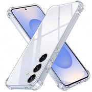 For Samsung Galaxy S25 S26 Case Anti-Yellow Transparent Soft Cover SamsungS25 Ultra S 26 Plus 25 FE Edge S26Ultra 5G Clear Funda